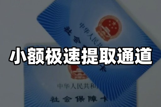 小额极速提取通道